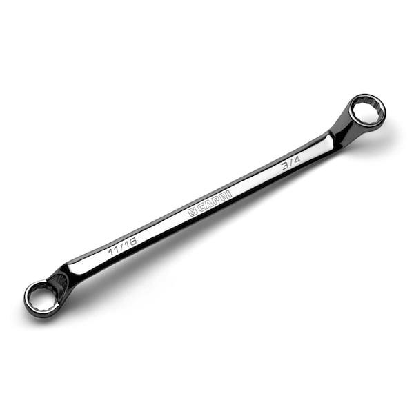 Capri Tools 11/16 x 3/4 in. 75-Degree Deep Offset Double Box End Wrench CP11950-111634 - main